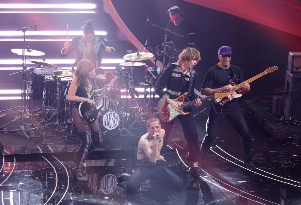 I Måneskin hanno fatto scatenare l'Ariston a Sanremo