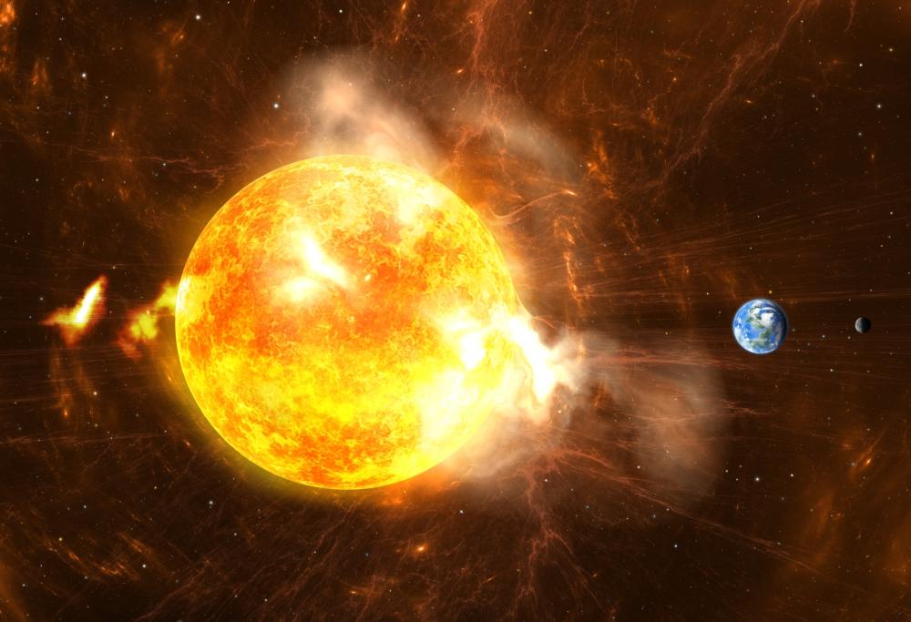 Sul sole si sta formando una macchia gigantesca che potrebbe causare danni alla Terra
