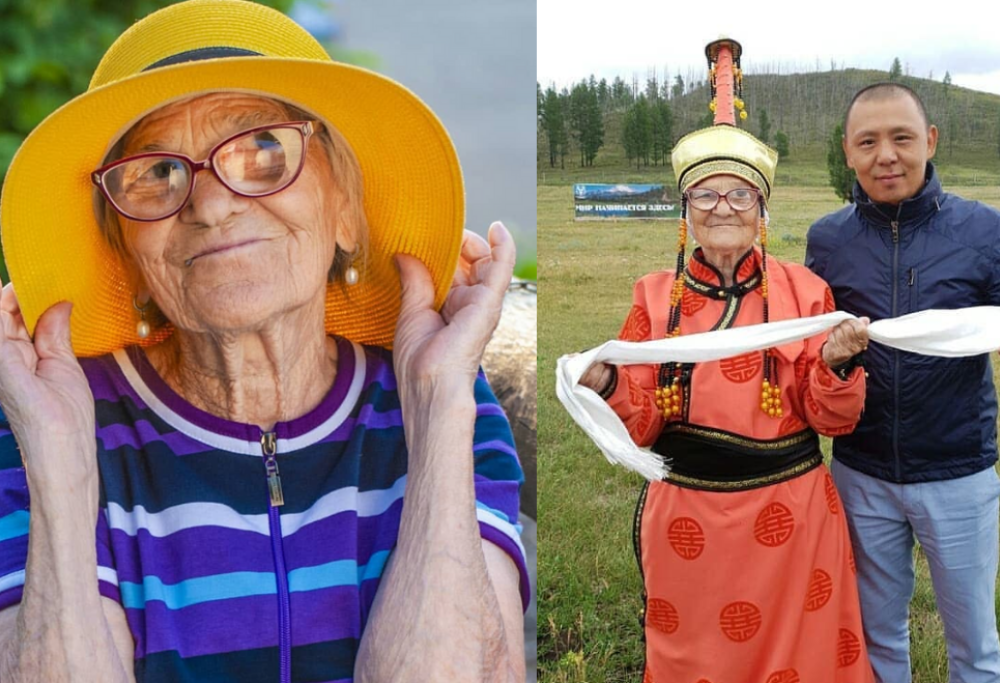 Baba Lena Erkhova la vecchietta che ha girato il mondo a 90 anni