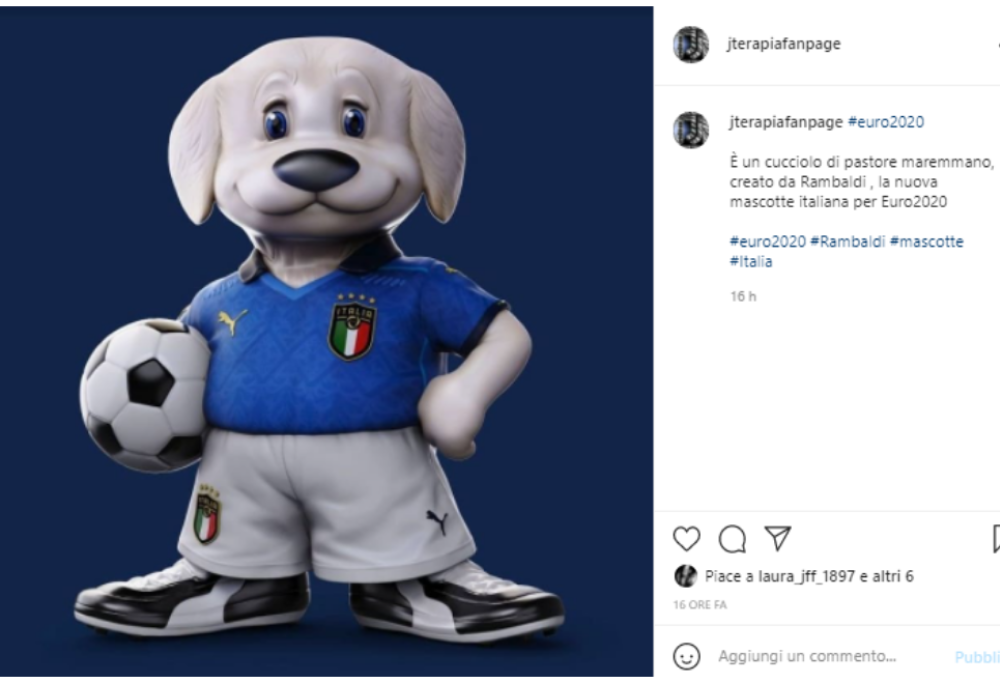 La nuova mascotte azzurra è una creazione del genio Rambaldi