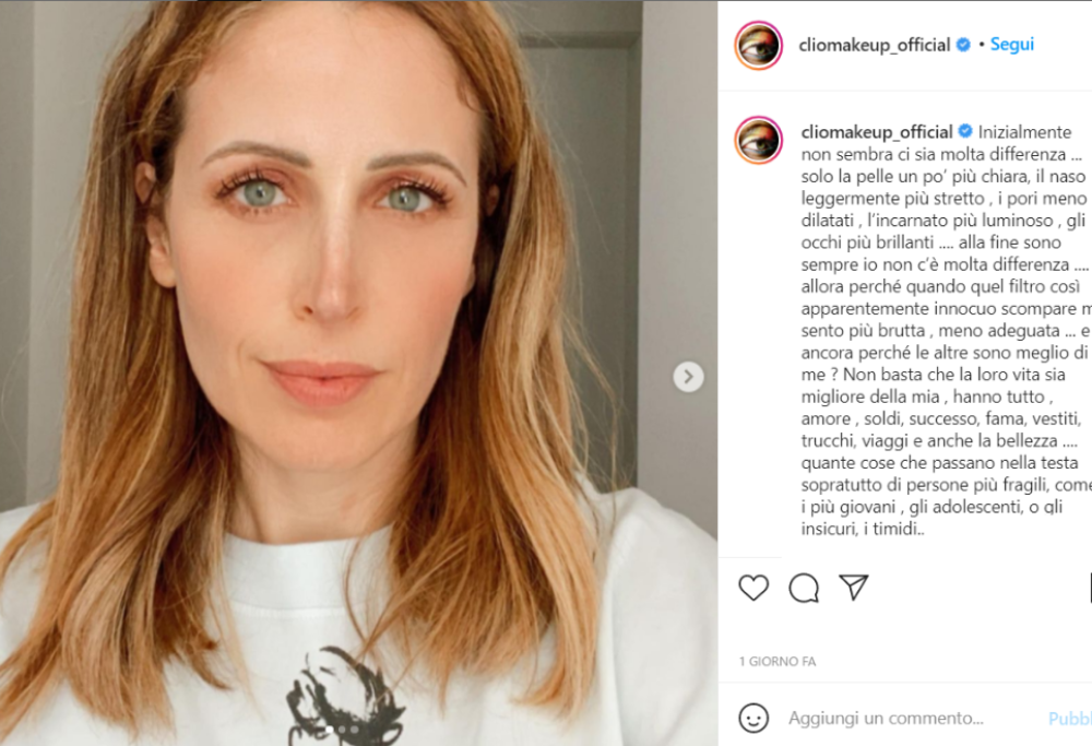 Clio make up si schiera a favore della body acceptance