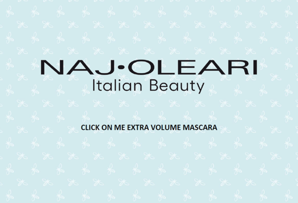 Con Naj Oleari Beauty è arrivato Click on me, l'irrinunciabile mascara!