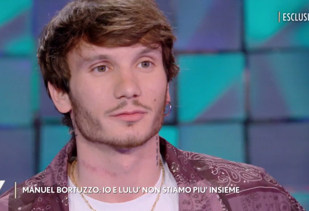 Manuel Bortuzzo a Verissimo: la fine della storia con Lulù è stata una mia decisione