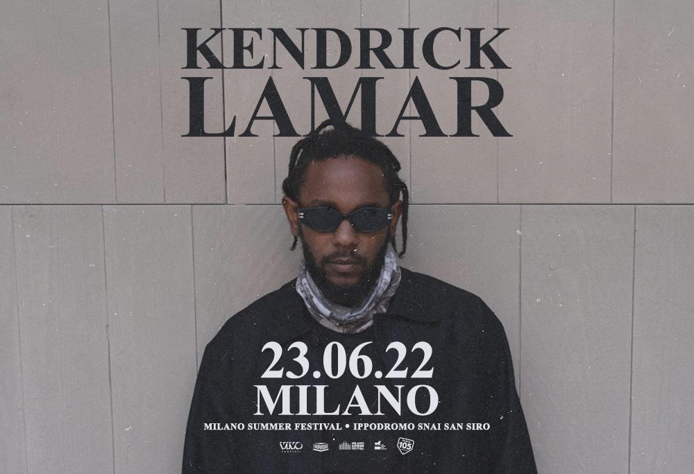 Kendrick Lamar in concerto al Milano Summer Festival