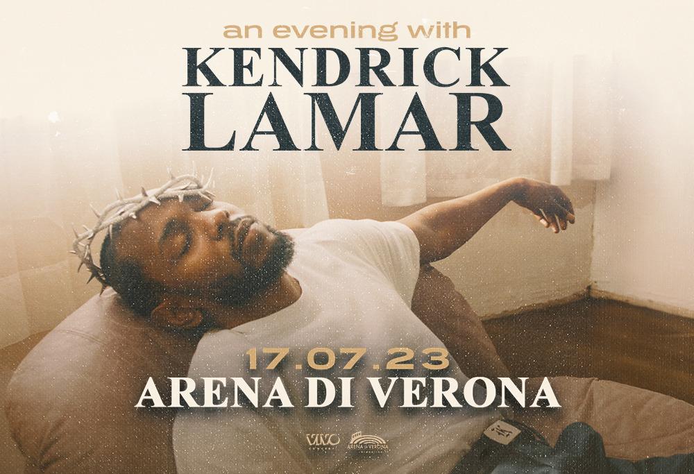 KENDRICK LAMAR PER LA PRIMA VOLTA ALL'ARENA DI VERONA