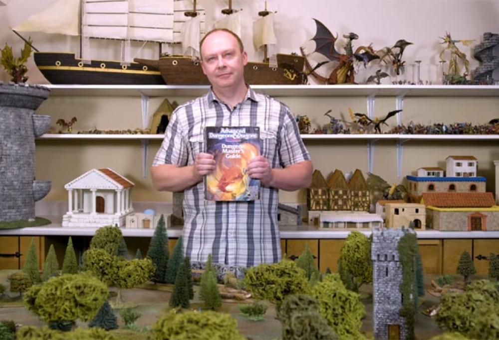 Quest'uomo sta giocando la stessa partita di "Dungeons & Dragons" da 38 anni