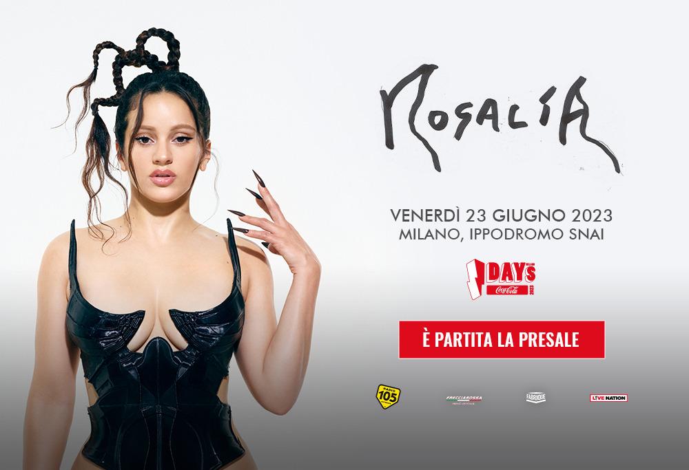 È partita la Presale! Acquista in esclusiva con Radio 105 i biglietti per il concerto di Rosalia