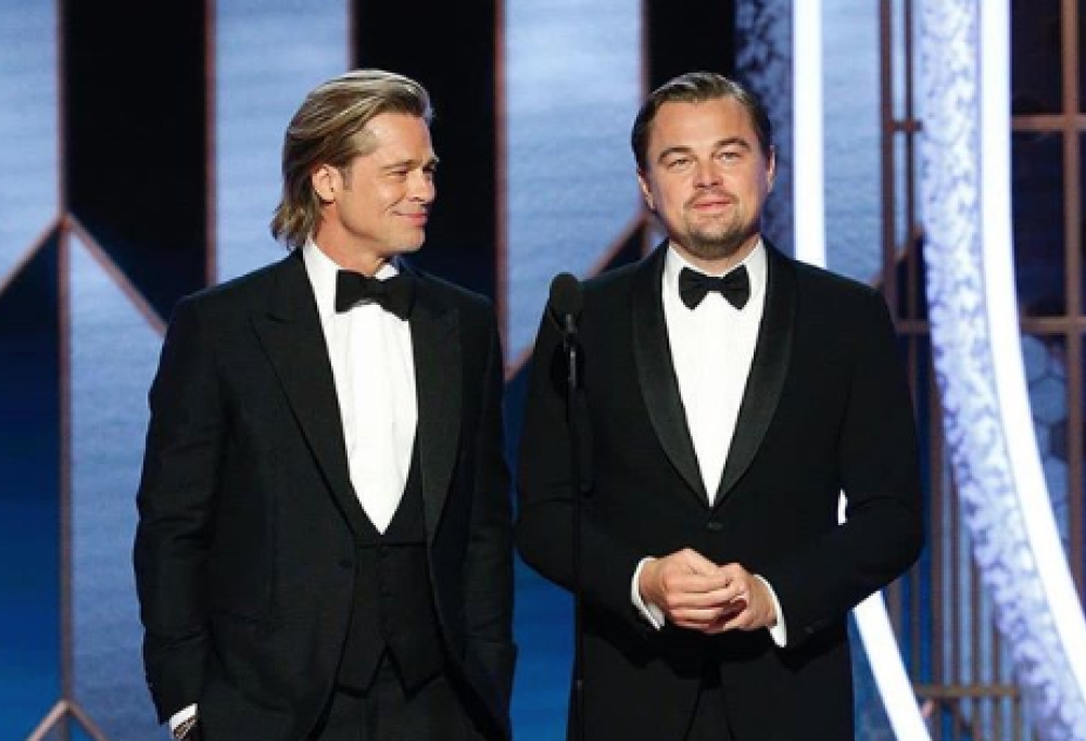Golden Globes, Brad Pitt ringrazia Di Caprio e scherza: “Io avrei condiviso la zattera con te”