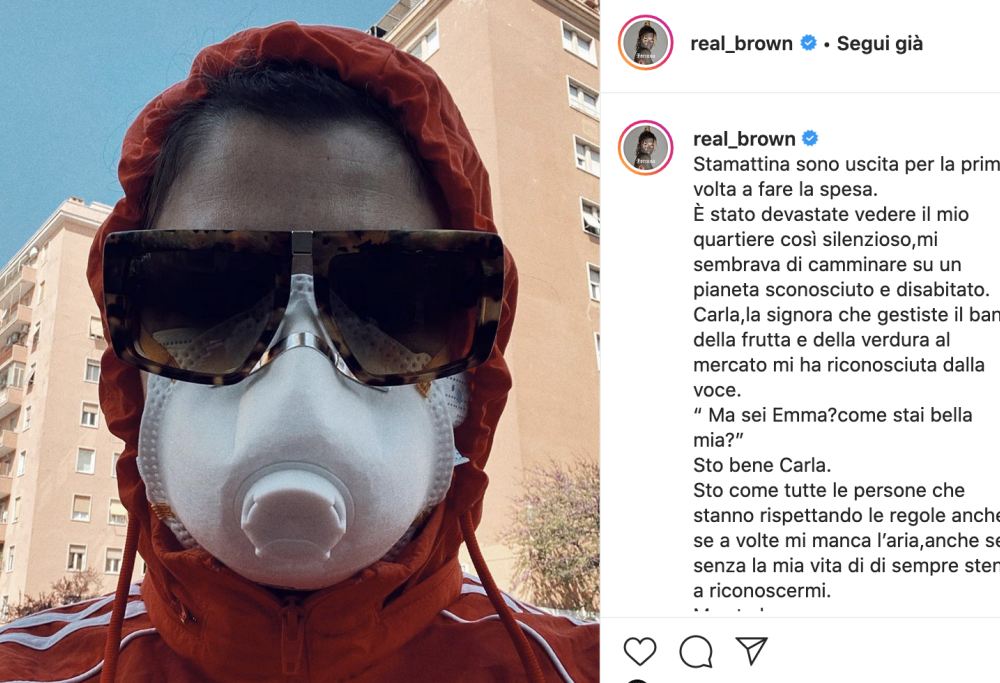 Emma Marrone racconta la sua quarantena: "Mi sembra un pianeta disabitato e sconosciuto"