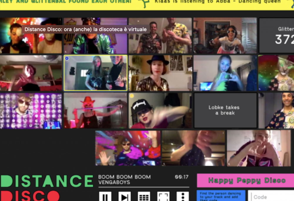 Distance Disco: la discoteca diventa virtuale grazie a tre ragazzi di Amsterdam