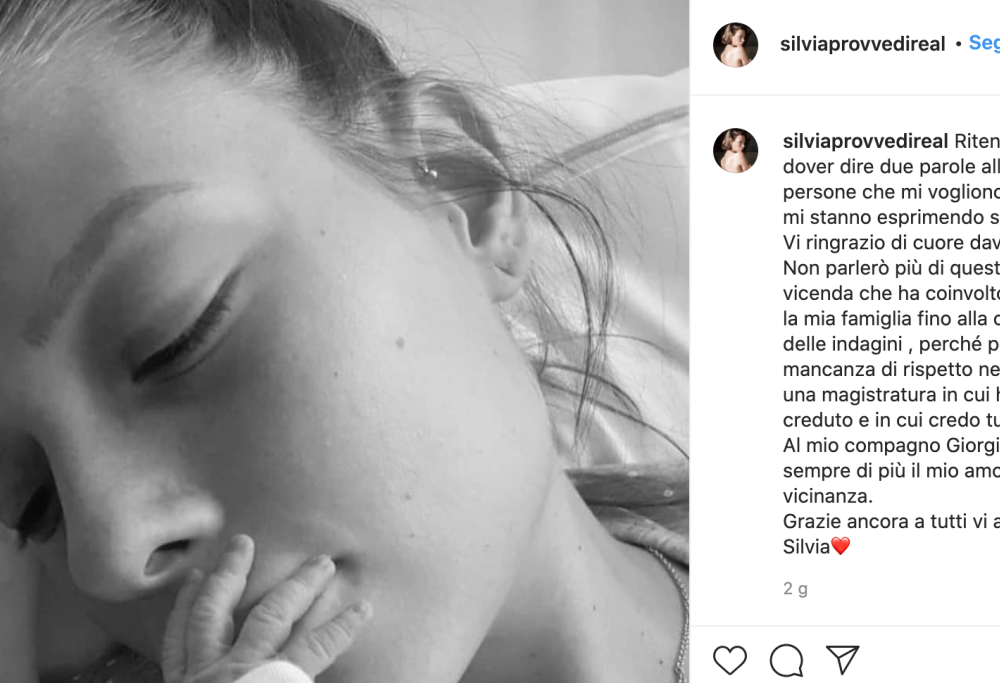 Silvia Provvedi parla dell'arresto del compagno: "Credo nella magistratura. A Giorgio rinnovo il mio amore"