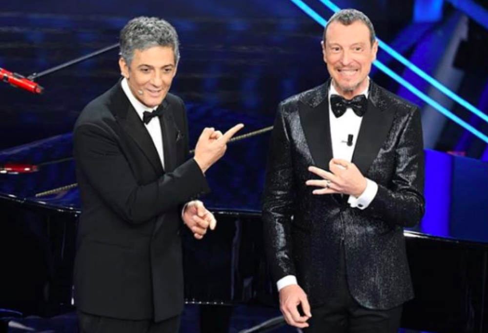 Sanremo 2021: confermati Amadeus e Fiorello alla conduzione del Festival