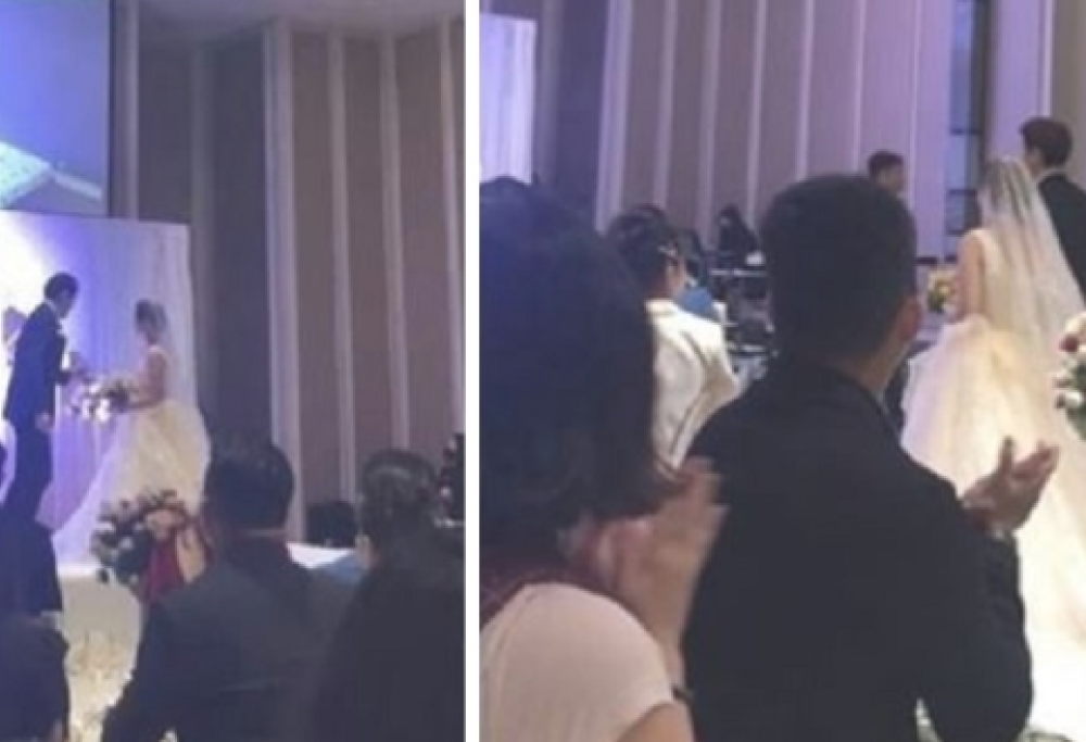 Sposo tradito si vendica mostrando alle nozze il video della moglie a letto con il cognato