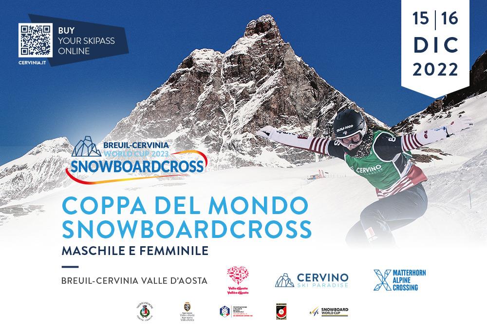 Radio 105 e Cervino Ski Paradise vi aspettano per la  FIS Snowboard Cross World Cup!