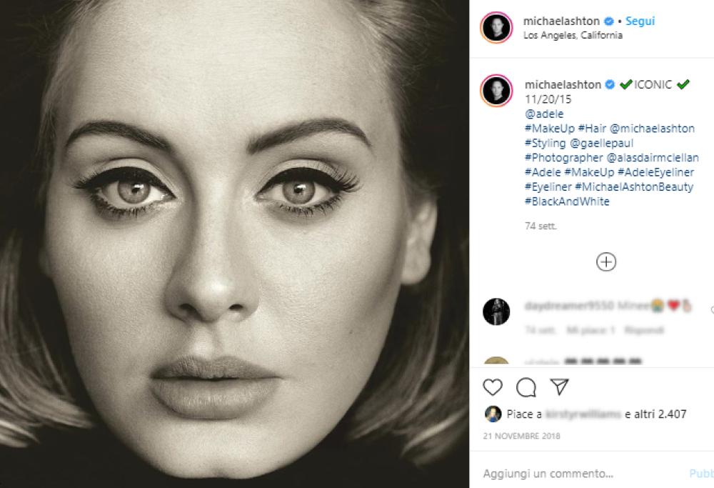 Il make-up artist di Adele svela come fare il suo iconico eyeliner