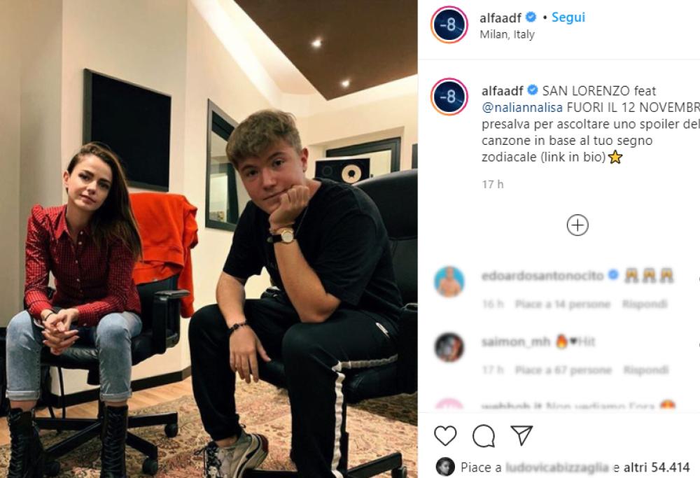 Alfa annuncia il nuovo singolo realizzato in collaborazione con Annalisa