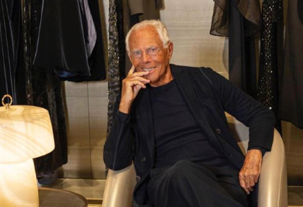 Coronavirus: Armani dona 1 milione e 250mila euro