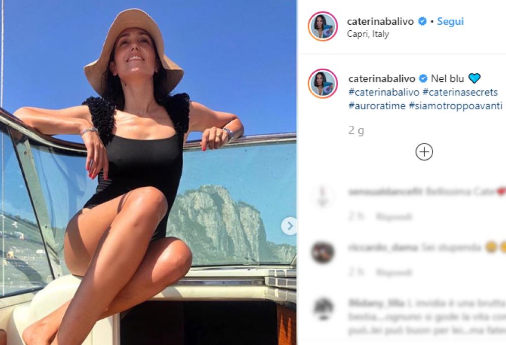 Caterina Balivo: incidente hot e pioggia di insulti sulle sue foto