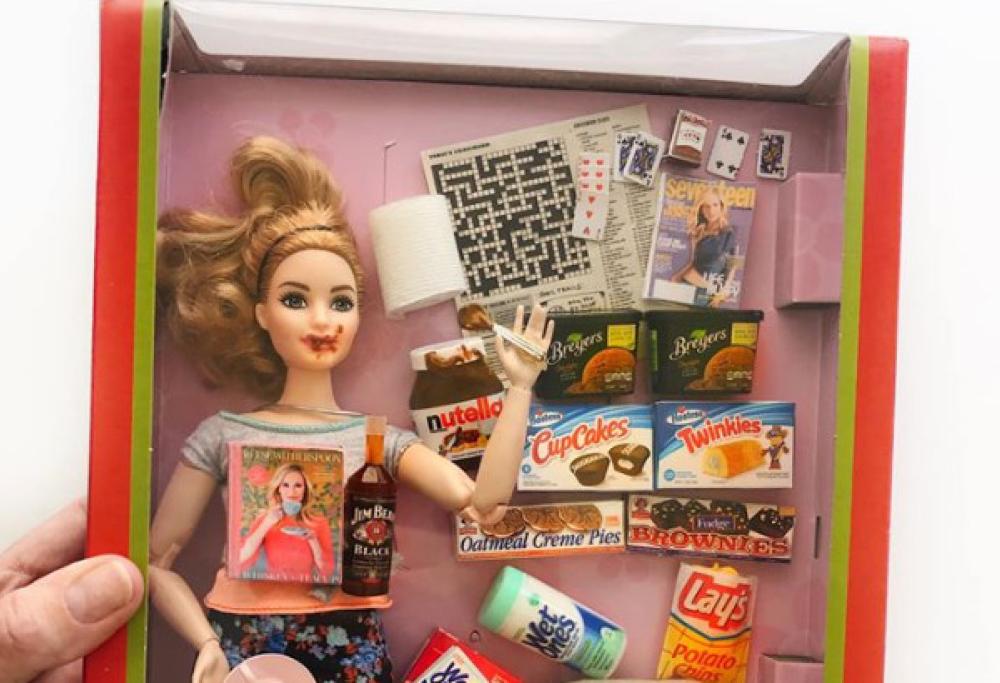 Ecco la Barbie versione quarantena