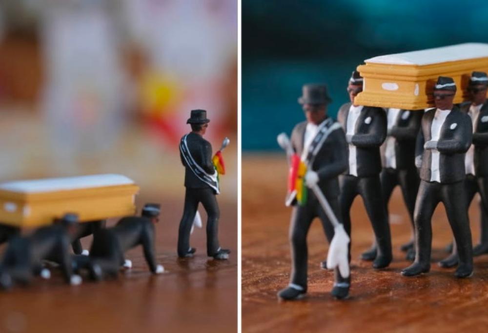 I becchini ballerini diventano statuine da collezionare