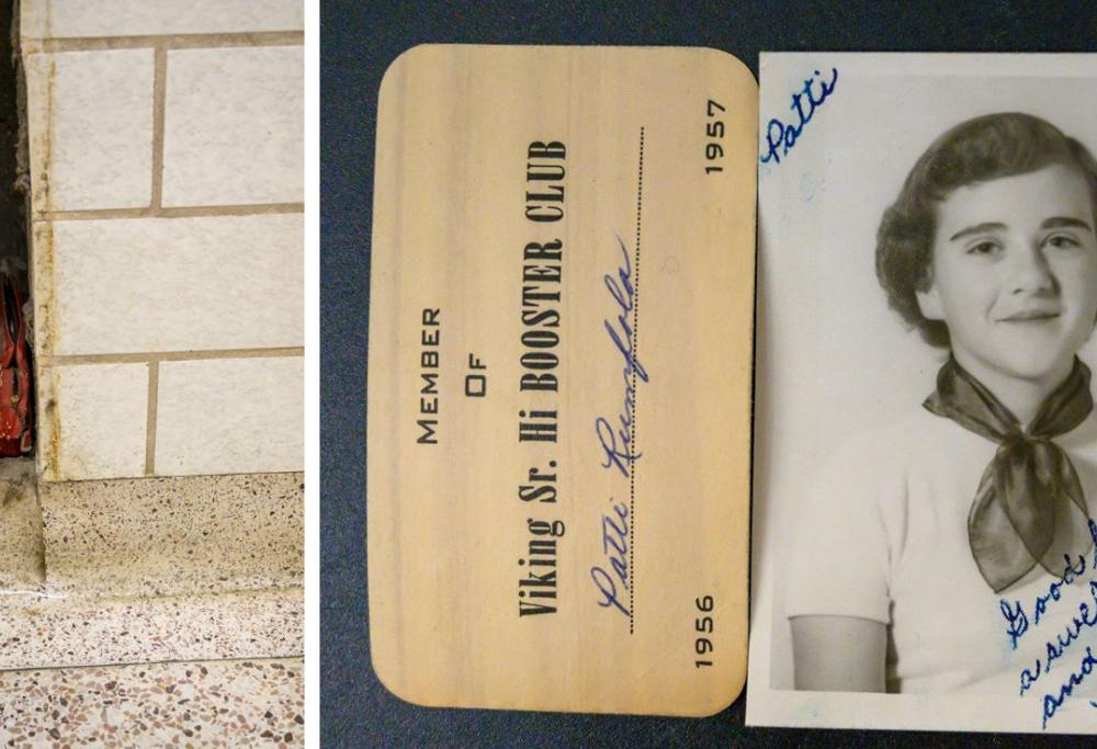 Ritrovata in una scuola una borsetta persa 60 anni fa da una studentessa