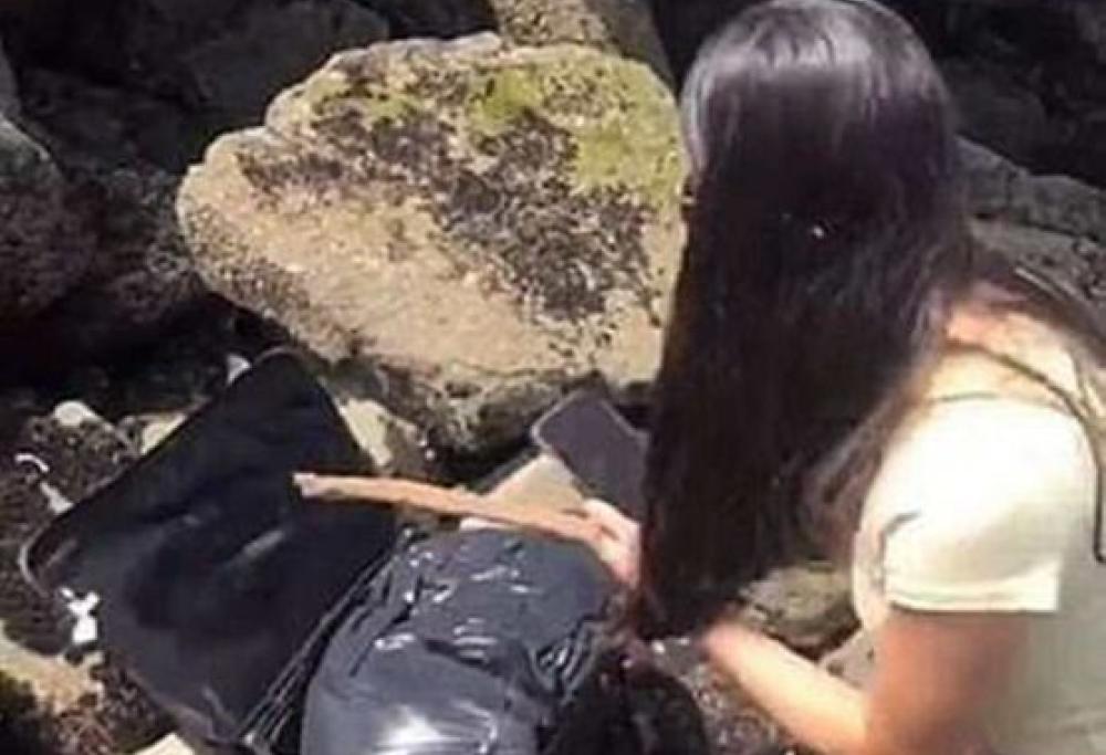 Mentre girano un video su Tik Tok trovano un cadavere in una valigia