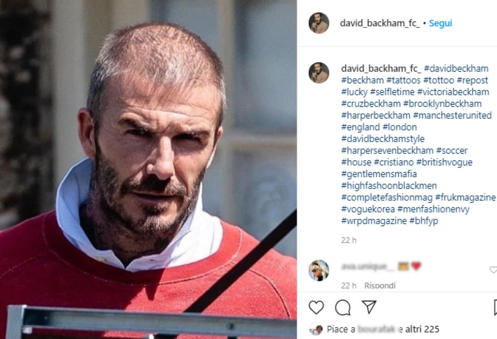 David Beckham è quasi calvo: le foto (rubate) dell'ex calciatore sono virali