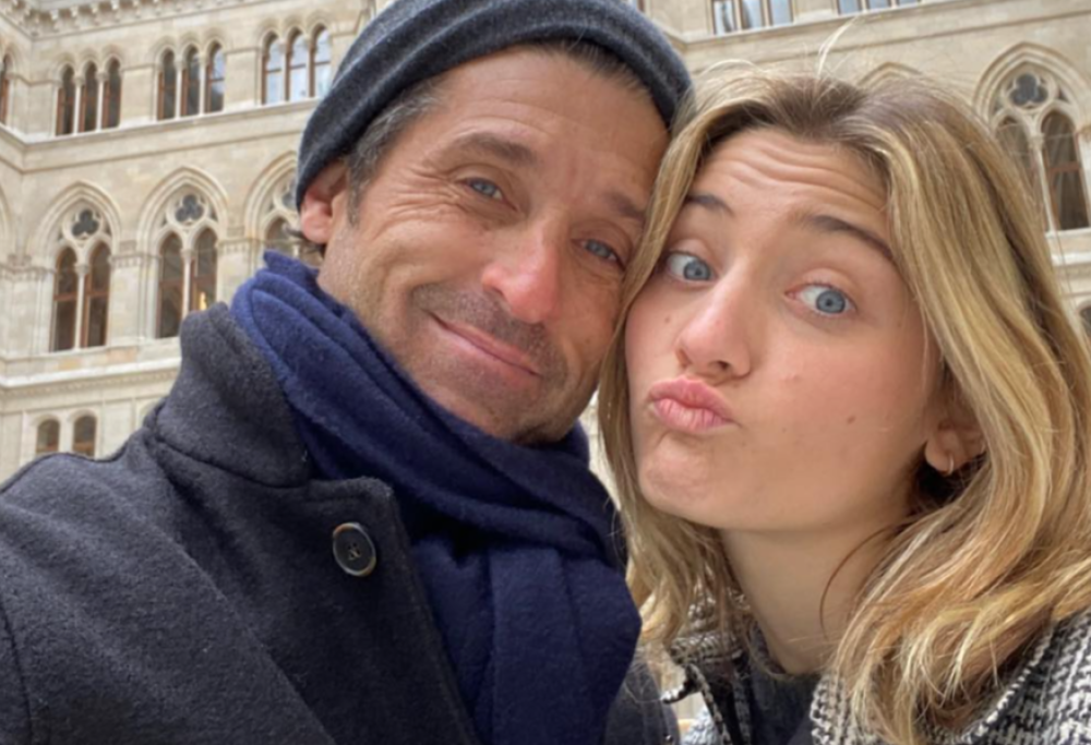 Patrick Dempsey e la dedica su Instagram per i 18 anni della figlia