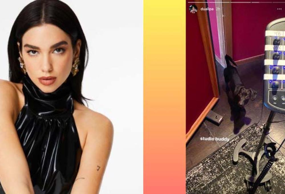 Novità in vista per Dua Lipa: è tornata in studio di registrazione