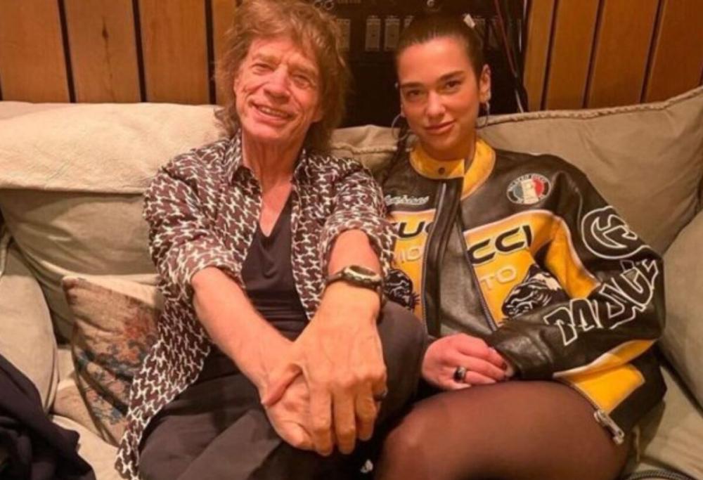 Dua Lipa e Mick Jagger stanno scrivendo una canzone insieme?