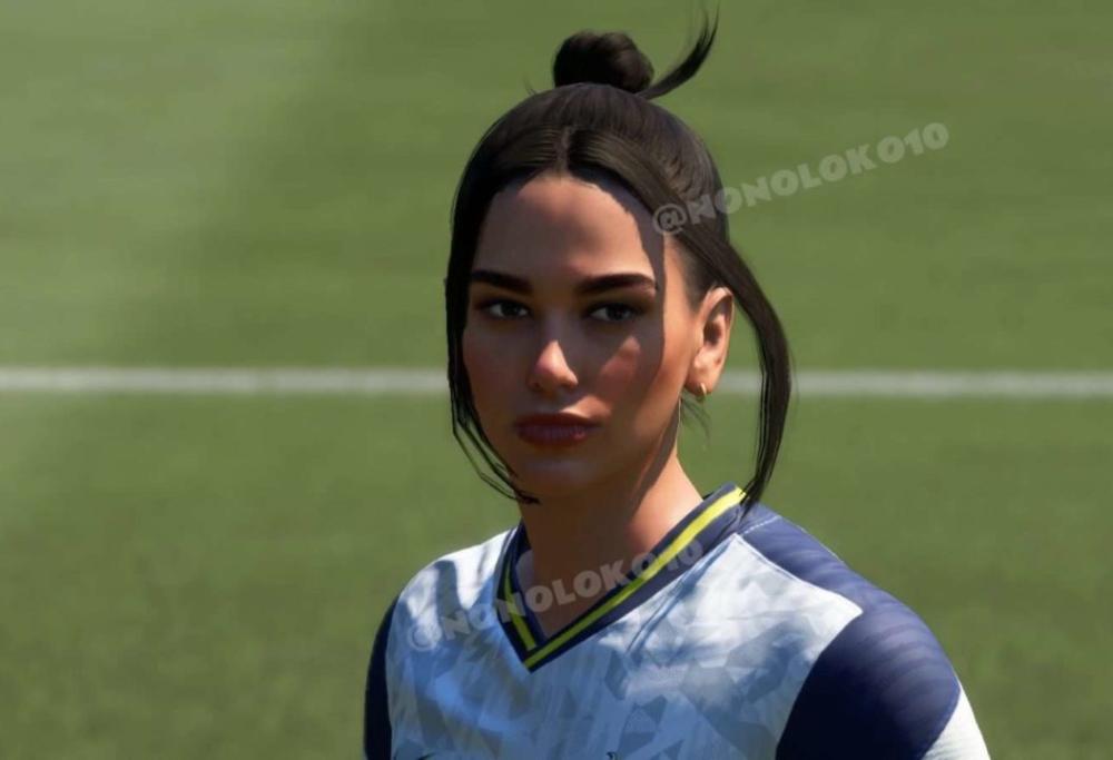 Fifa 21: Dua Lipa presta il suo volto ad un nuovo calciatore