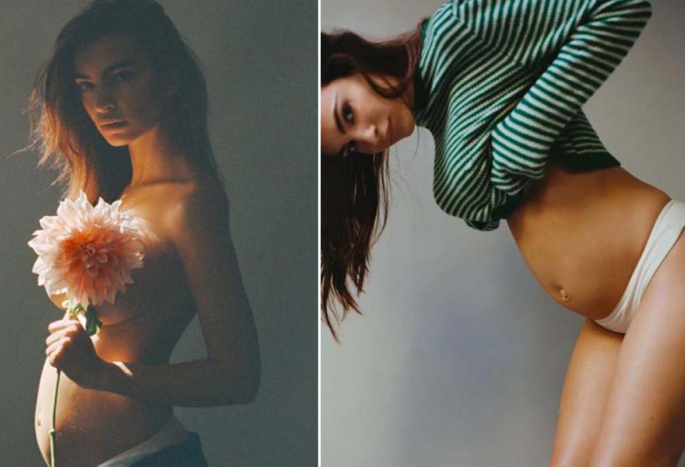 Emily Ratajkowski è incinta: l'annuncio social (il sesso resta top secret)