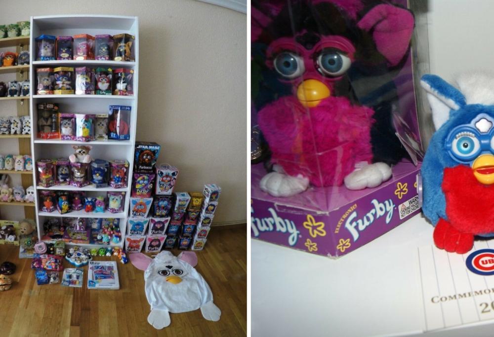 Mette in vendita la sua intera collezione di Furby per una cifra incredibile