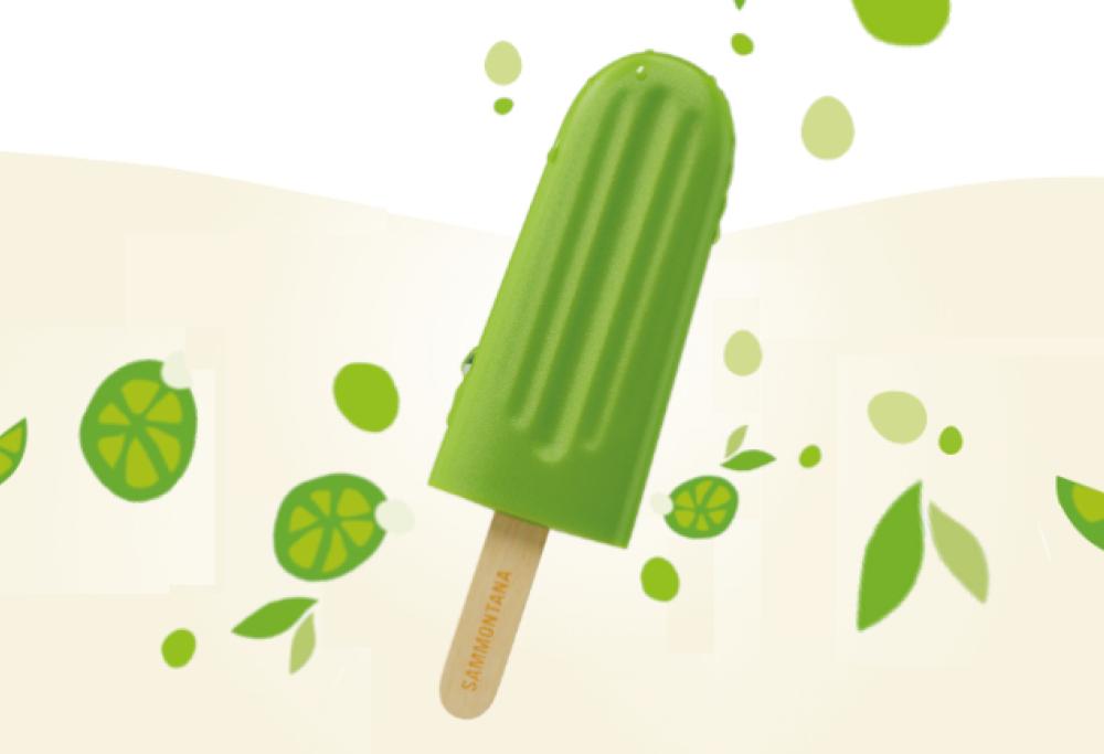 Arriva il ghiacciolo al gusto lime e spirulina che salva i ghiacciai