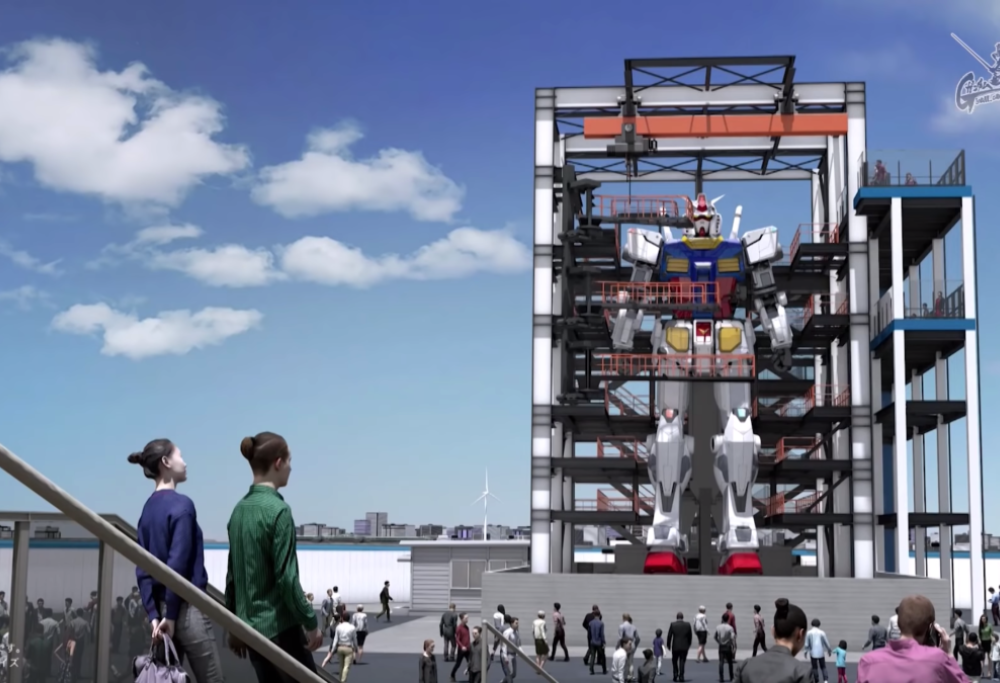 I giapponesi stanno costruendo il primo Gundam in grado di "camminare"