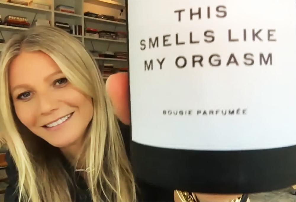 Gwyneth Paltrow lancia la nuova candela che odora del suo orgasmo