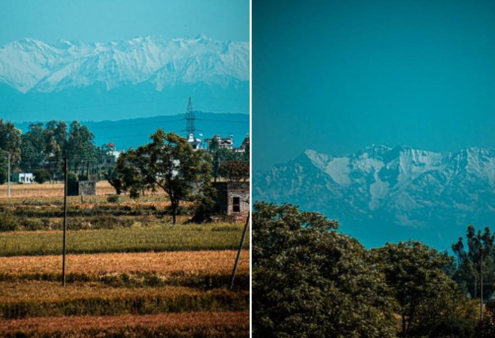 Coronavirus, l’inquinamento diminuisce e l’Himalaya torna visibile anche a 200 km di distanza