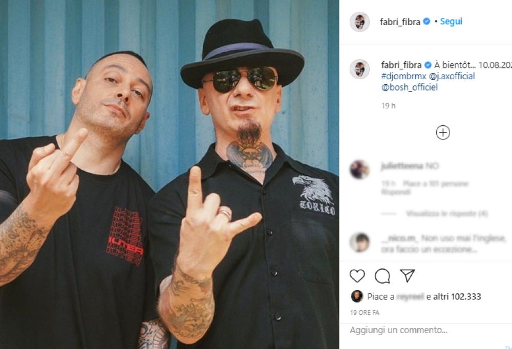 Fabri Fibra e J-Ax annunciano il loro primo featuring