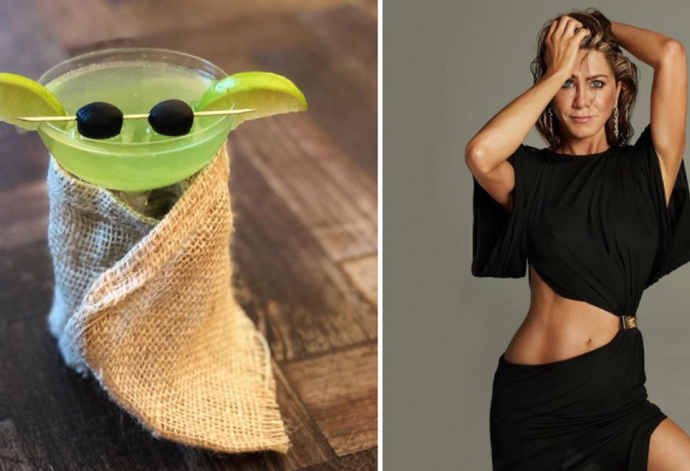 Il cocktail Baby Yoda spopola grazie a Jennifer Aniston