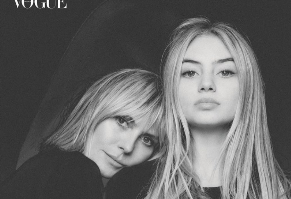Leni, la figlia di Heidi Klum e Flavio Briatore, debutta come modella