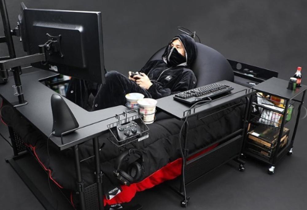 Questo (straordinario) letto è il sogno di ogni gamer del mondo