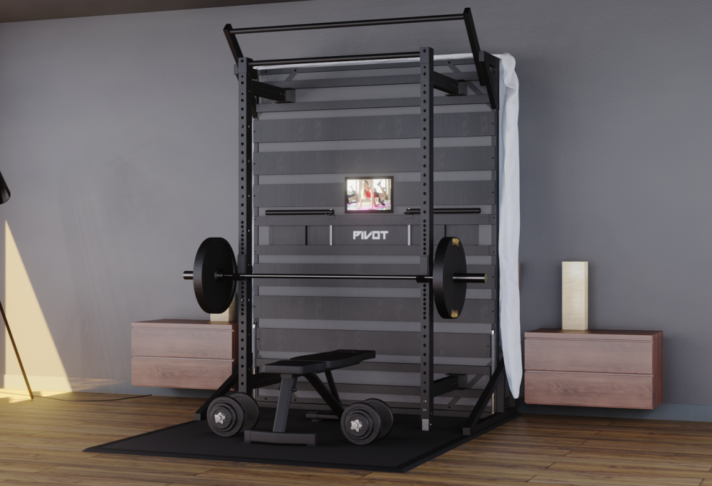 Il letto che si trasforma in palestra è il regalo di Natale perfetto per chi si allena
