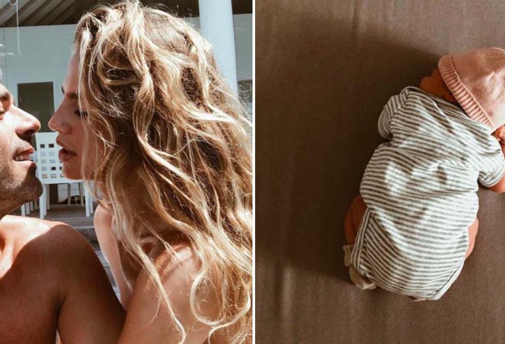 Ecco la prima tenerissima foto della figlia di Luca Argentero e Cristina Marino