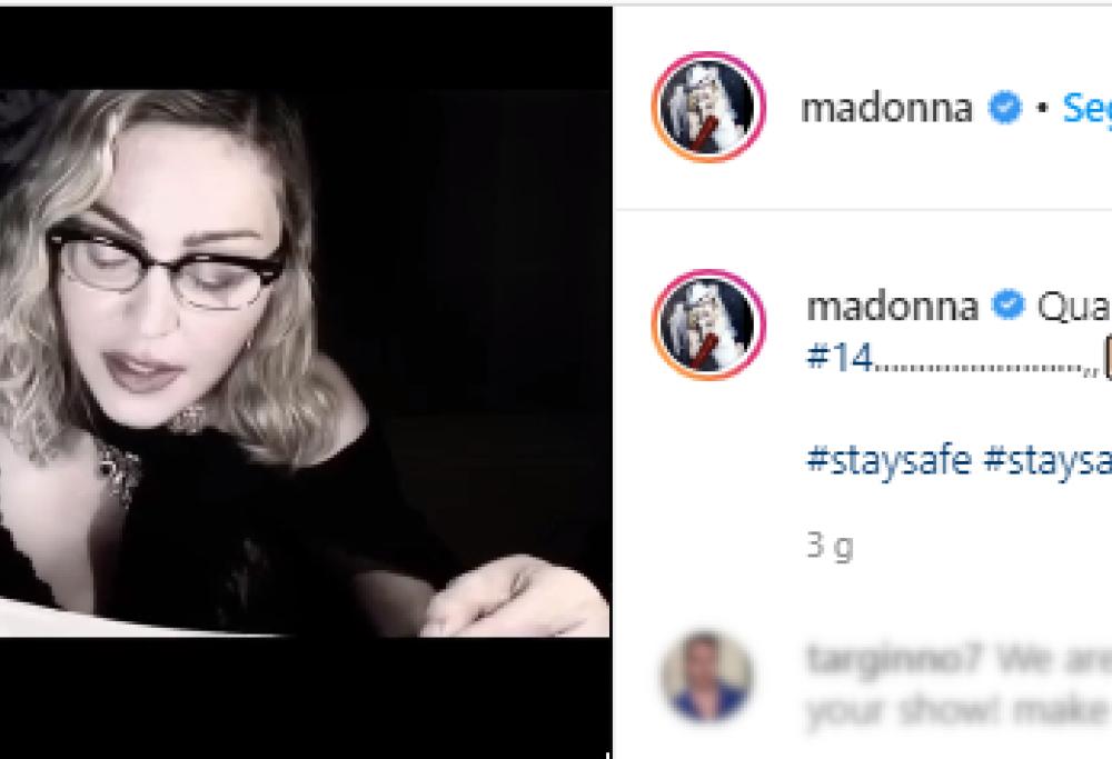 Madonna rivela: “Sono stata contagiata dal Covid-19”