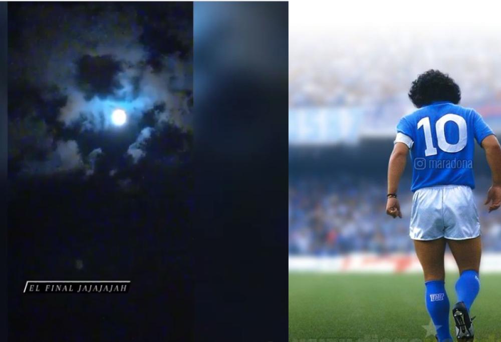 "C'è Maradona in cielo": il video di un tifoso diventa virale 