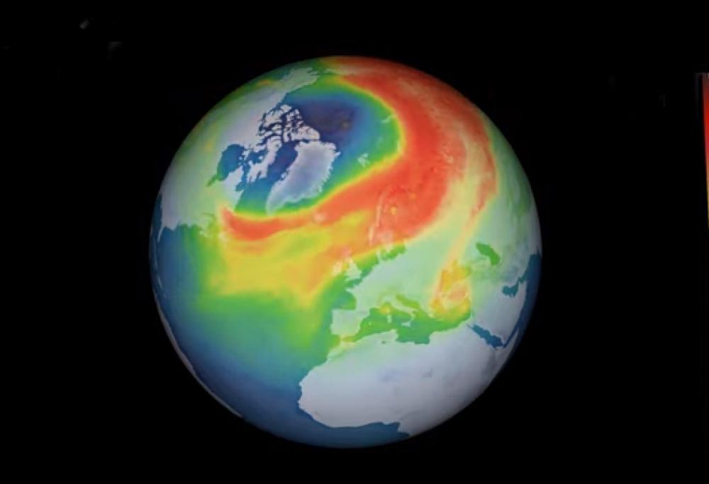 Buco dell'ozono da record sull'Artico: potrebbe chiudersi entro aprile