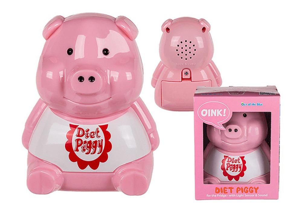 Questo maialino da frigorifero è un perfetto alleato per la dieta