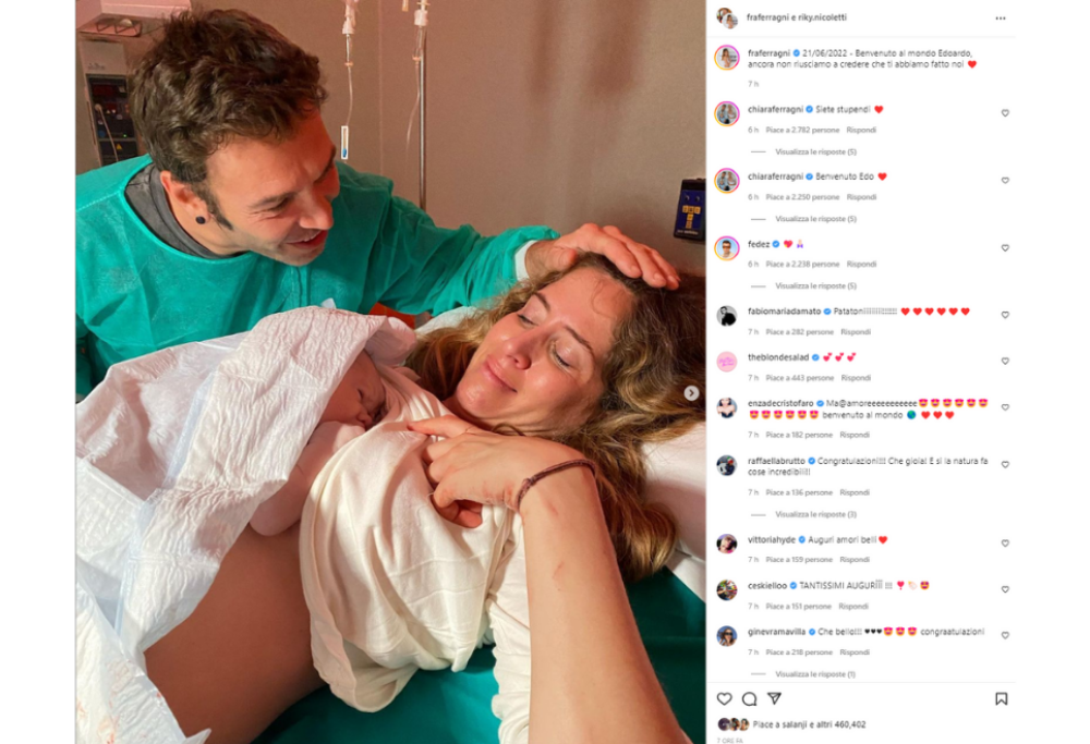 Il figlio di Francesca Ferragni è venuto al mondo: benvenuto!