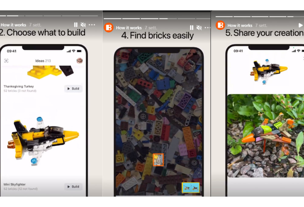 Arriva Brickit: l'app che legge i mattoncini di Lego e ti consiglia cosa farne
