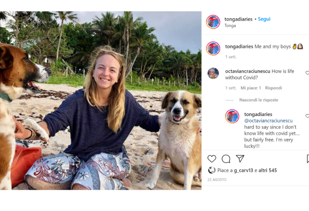 Una donna è partita per un weekend a Tonga prima della pandemia ed è rimasta bloccata per 18 mesi